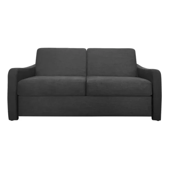Sofá convertible de 3 plazas en gris pizarra