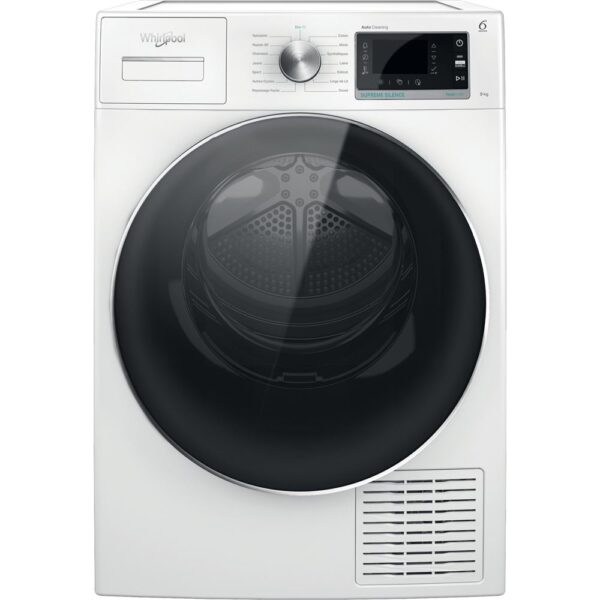 Secadora de ropa Whirlpool con bomba de calor y limpieza automática de 9 kg